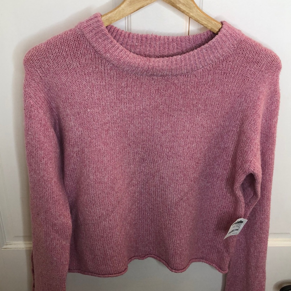Knitted pullover sweater